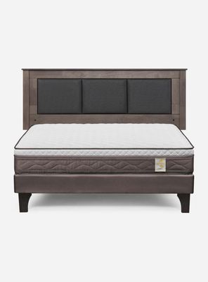 Imagen 2 del producto Cama Europea New style 4 plus 2 Plazas x200 cm Base Dividida + Respaldo