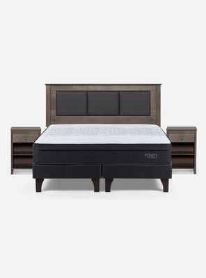 Imagen 2 del producto Cama Europea Tempo King + Set de Muebles Rachel