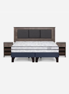 Imagen 2 del producto Cama Europea Autonomy King + Veladores + Respaldo