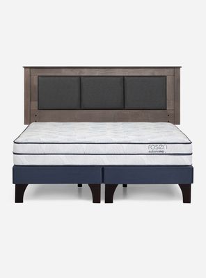 Imagen 2 del producto Cama Europea Autonomy 2 Plazas Base Dividida + Respaldo