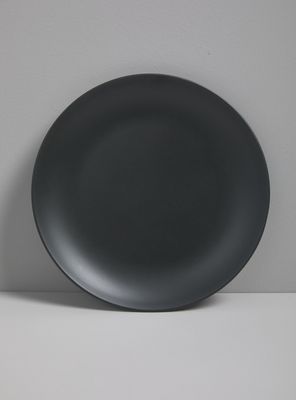 Imagen 2 del producto Set de 4 Platos Melamina Negra 20.5 cm