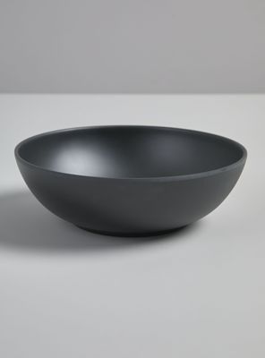 Imagen 2 del producto Set de 4 Platos Sopa Melamina Negra 19 cm