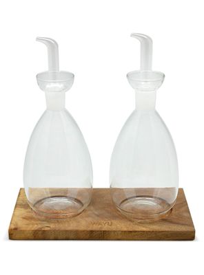 Set Alcuza + Base Madera