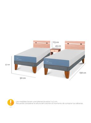 Imagen 2 del producto Dúplex Came Europea Excellence 1 Plaza + Set Muebles Olmo