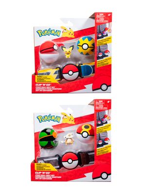 Cinturón Entrenador Pokemon + Figura