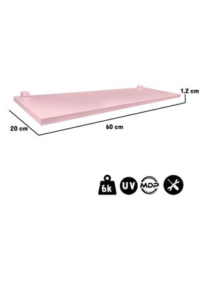 Imagen 2 del producto Repisas Kids 60 Rosado Pack 2 Unidades