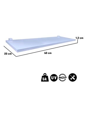 Imagen 2 del producto Repisas Kids 60 Azul Pack 2 Unidades