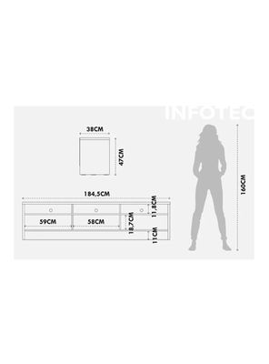 Imagen 2 del producto Rack Tv 55"" Aspen