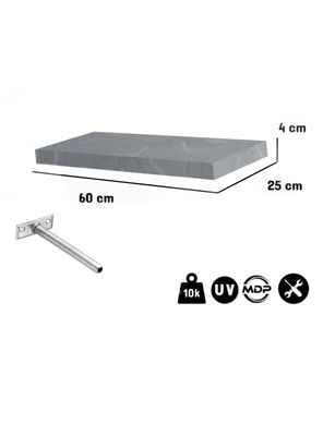 Imagen 2 del producto Repisa Tendenza 60 cm Gris