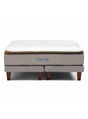 Imagen 1 del producto Cama Europea Sunset 2 Plazas Blanco