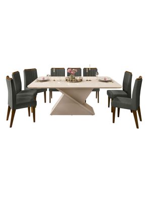 Juego Comedor Zafira 8S