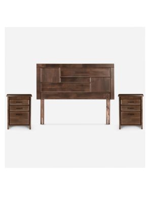 Imagen 2 del producto Cama Europea Nest 2 Plazas Base Dividida + Set de Muebles Dolce