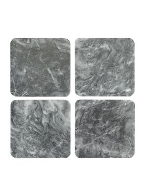 Set 4 Posavasos Marble 10x10 cm