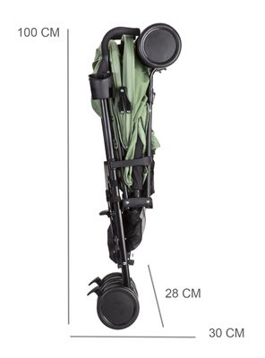 Imagen 2 del producto Coche Paragua Kronos Verde Bebesit
