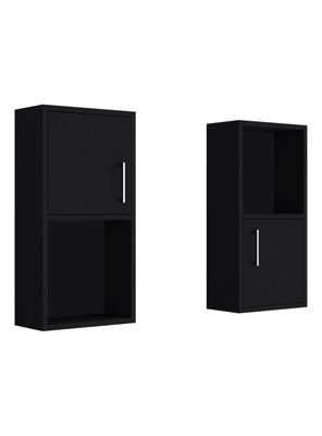 Mueble Auxiliar Bath 2 Piezas 2P Wengue