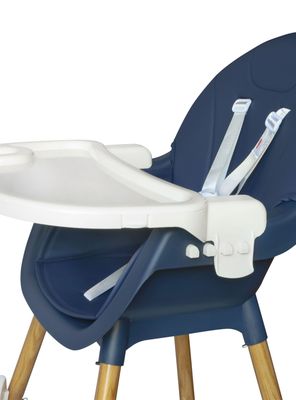 Imagen 2 del producto Silla de Comer Niza Azul Kidscool