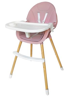 Imagen 2 del producto Silla de Comer Niza Rosada Kidscool