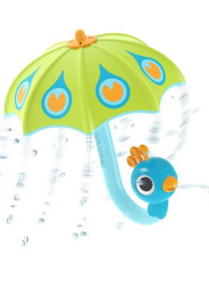 Imagen 2 del producto Juguete de Baño Paragua & Pavo Real Verde Yookidoo