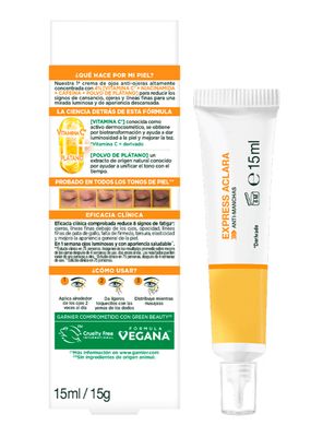 Imagen 2 del producto Crema de Ojos Anti-Ojeras Express Aclara 15 ml