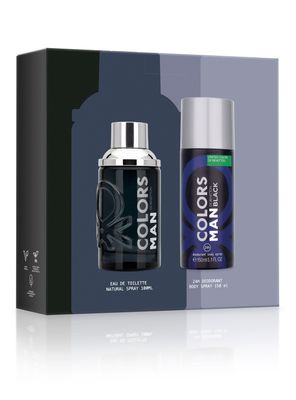 Imagen 2 del producto Set Perfume Colors Black EDT Hombre 100 ml + Desodorante 150 ml