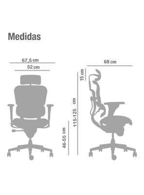 Imagen 2 del producto Silla Ergohuman Ultra