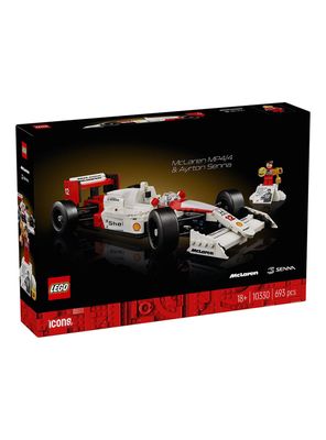 Lego McLaren MP4/4 y Ayrton Senna