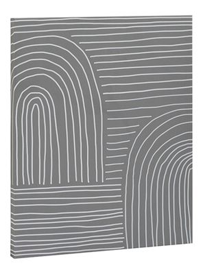 Cuadro Abstracto Gris 40x50 cm