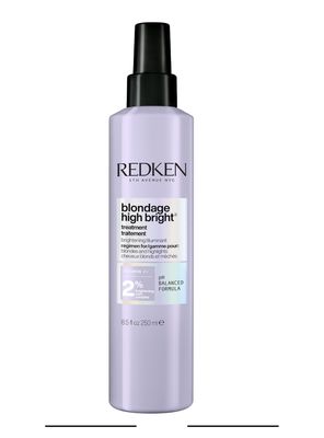 Pre-Tratamiento con vitamina C Iluminador de Cabello Rubio Blondage High Bright 250ml