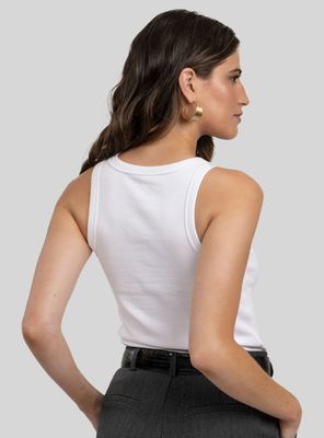 Imagen 2 del producto Polera Maru Básico Blanco