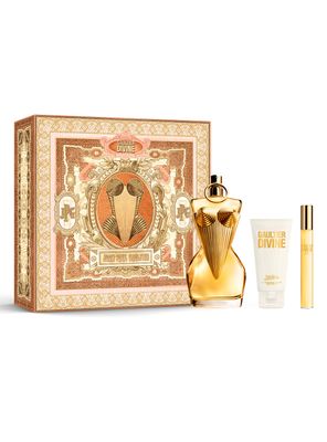 Set Perfume Gaultier Divine EDP Mujer 100 ml + Loción Corporal 75 ml + EDP 10 ml