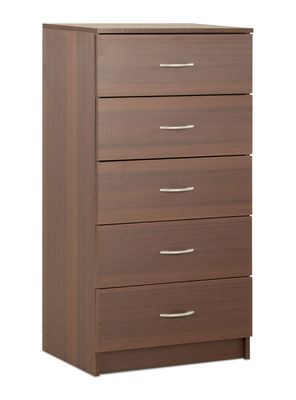Cómoda 5 Cajones Chocolate