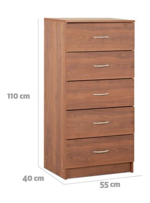 Imagen 2 del producto Cómoda 5 Cajones Cerezo
