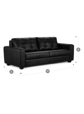 Imagen 2 del producto Sofá Cuero Dalí 3 Cuerpos