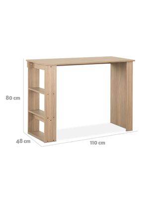 Imagen 2 del producto Escritorio 2 Repisas Laterales Nogal