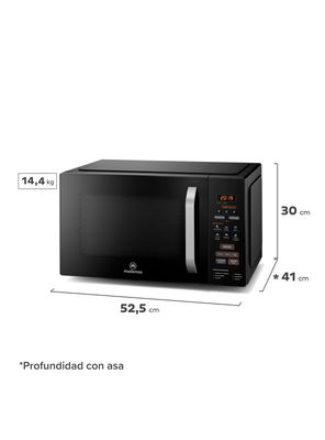 Imagen 2 del producto Microondas Digital 31 Litros 1450W MM31FB Negro