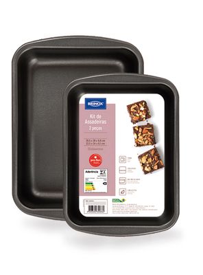 Imagen 2 del producto Set Asadera Rectangular Rojo 1461/499 Aluminio