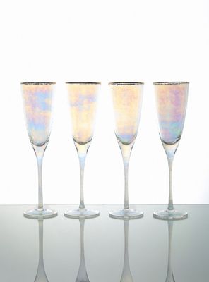 Imagen 1 del producto Set 4 Copas Champagne Tornasol 110 ml