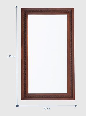 Imagen 2 del producto Espejo Rattan 70x120 cm Canela