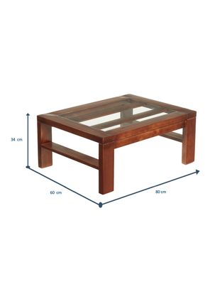 Imagen 2 del producto Mesa Centro New Milán Chocolate 60x80 cm