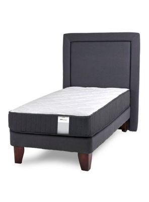 Cama Europea Dúo Pocket 1 Plaza Plus + Respaldo