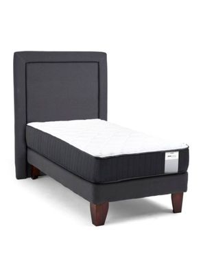Imagen 2 del producto Cama Europea Dúo Pocket 1.5 Plaza Plus + Respaldo