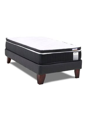 Imagen 2 del producto Cama Europea Dúo Pocket + Topper 1.5 Plaza Plus