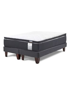 Imagen 1 del producto Cama Europea Duo Pocket 2 Plazas + Topper