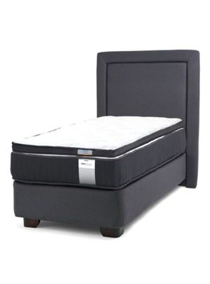 Cama Americana Dúo Pocket 1 Plaza + Topper + Respaldo