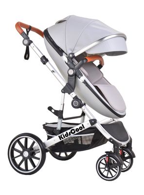 Coche Cuna Egg Gris 3 En 1