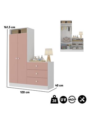 Imagen 2 del producto Armario Cómoda Pimpollo Rosado