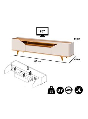 Imagen 2 del producto Rack Tv 70"" Arc