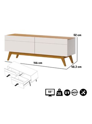 Imagen 2 del producto Rack Tv 50"" Stand