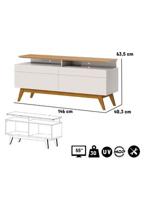 Imagen 2 del producto Rack Tv Plus 50""