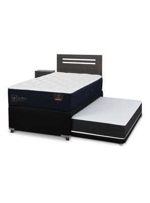 Diván Premium 1.5 Plazas + Set Munich Gris